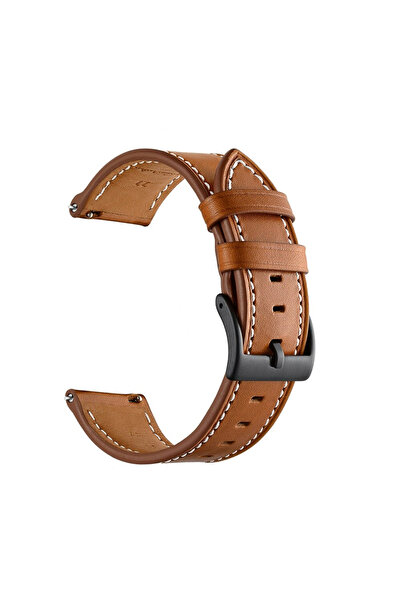 Other Curea din piele pentru Huawei Watch GT 3 46 - Maro