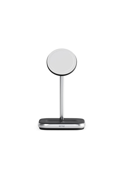 Epico Stație de încărcare wireless ISTYLE MagSafe 2 în 1, neagră