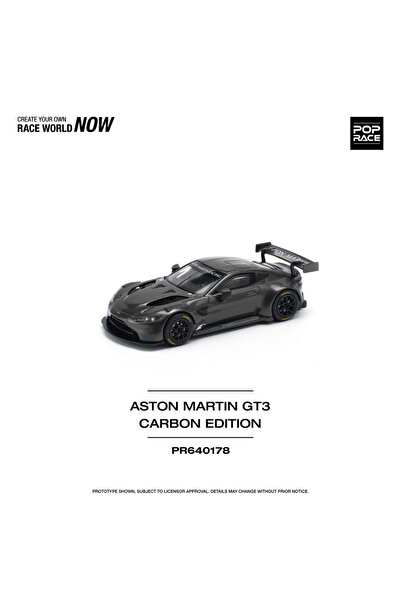 Aston Martin Pop Race 1/64 VANTAGE GT3 CARBON EDITION