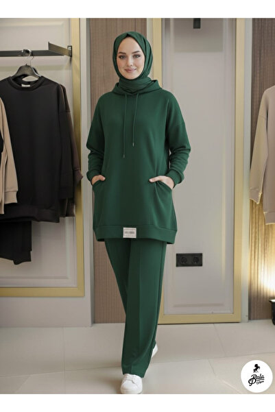 Bala Giyim Kadın Kapüşonlu Alt Üst Takım