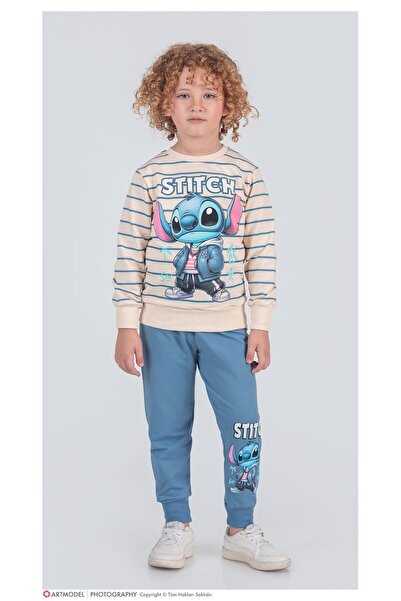 ÖRZİ Kids Set de trening pentru băieți cu imprimeu SEASONAL, cu 2 șnururi, 3-...