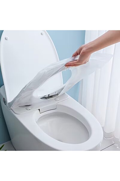 AYB 50 adet Hijyenik tek kullanımlık klozet kapağı poşeti