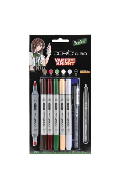 Copic Ciao 5+1 Set - Vampire Knight
