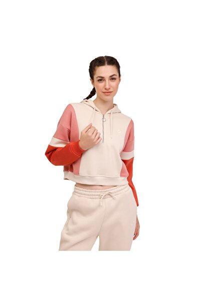 Lotto W-Mervin Hz Hoodie 4Pr Beige Women's Sweatshirt