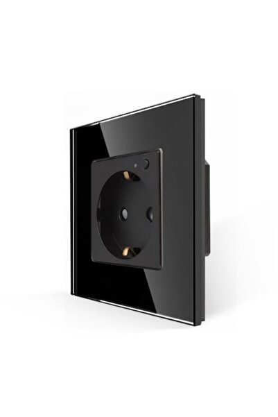 Bingoelec Complete Shuko WIFI socket, LED indicator and small on/off button, with power monitoring function