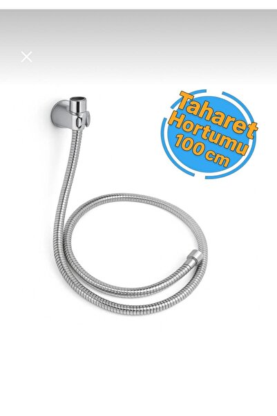 ATLT TAHARETMATİK TAHARET SETİ SPİRALLİ HORTUMLI 100 CM