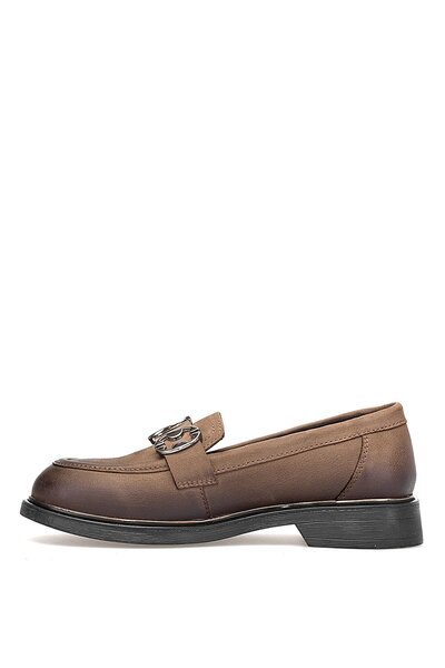 Venüs 2550402K Women's Genuine Leather Casual Shoes Mink