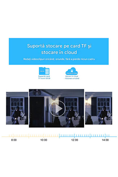 CCTV 4MP Smart Wi-Fi Camera with 170° Angle, Two-Way Audio, Night Vision and Motion Tracking
