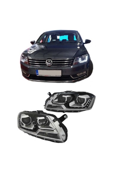 X POWER TUNİNG VOLKSVAGEN PASSAT B7 2012-2013-2014 HIGHLINE ÖN FAR