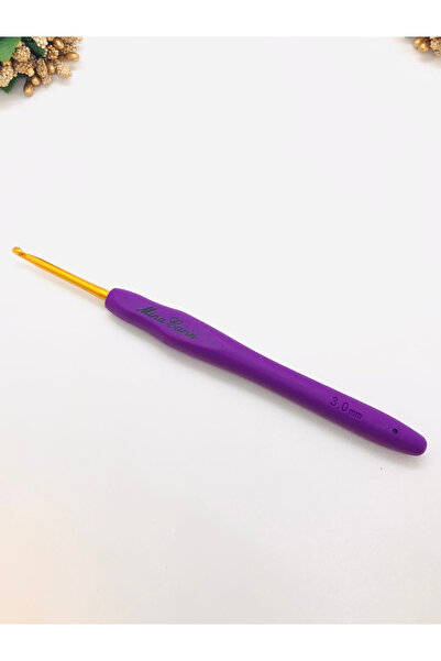 İnDerin Croșetat din lână cu mâner elastic 3 mm