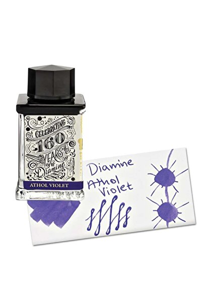 Diamine 160. Yıl Dolma Kalem Mürekkebi 75 ml. Athol Violet