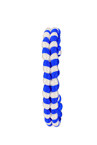 PARACORD سوار أبيض أزرق اللون ذو اتجاهين
