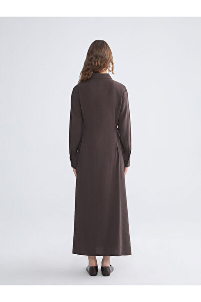 LC Waikiki Sparkling Selections from Shining Store |   Modal Blend Shirt Dress