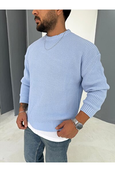 Combineman35 Men's Casual Basic Knit Sweater