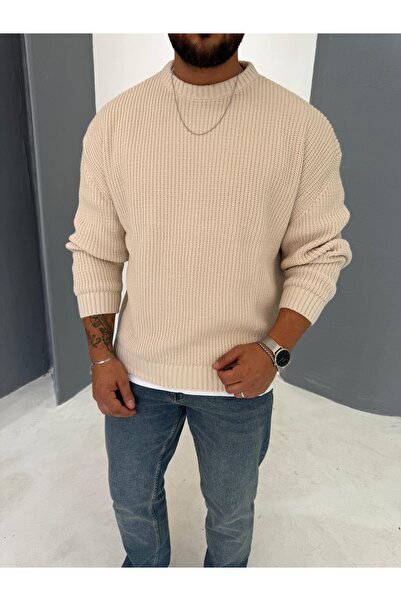 Combineman35 Men's Casual Basic Knit Sweater
