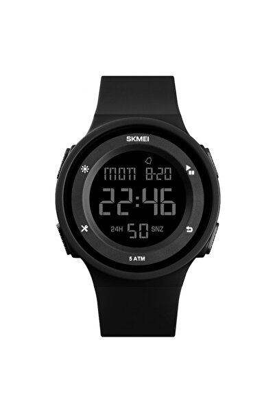 Skmei Γυναικείο Ρολόι Sport Casual Fashion Ανθεκτικό σε Σοκ Μαύρο