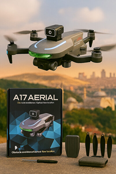 Munico Gimbal Kameralı Akıllı Drone – Brushless Motorlu, RGB Işıklı, AI Engel Önleyici | Gece Uçuşları