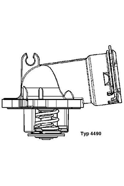 WAHLER Car thermostat, Mercedes S-CLASS (W221, V221)