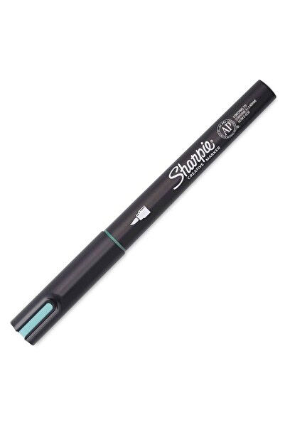 Sharpie طرف فرشاة ماركر أكريليك - أخضر بحيري