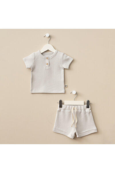 Pasillo طقم أطفال للبنات والأولاد، طقم صيفي للأطفال حديثي الولادة من القطن ذو...