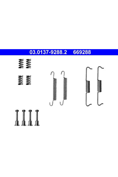 Ate Set Accesorii Saboti Frana Parcare Audi Q7 Bmw 3/5/7