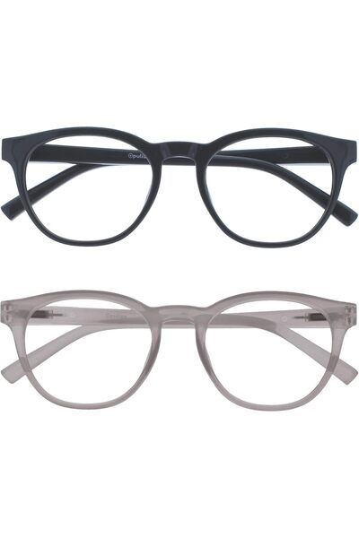 Opulize Ochelari de citit BLU cu filtru de lumină albastră pentru femei și bărbați, cu balamale cu arc și protecție UV400 fără strălucire