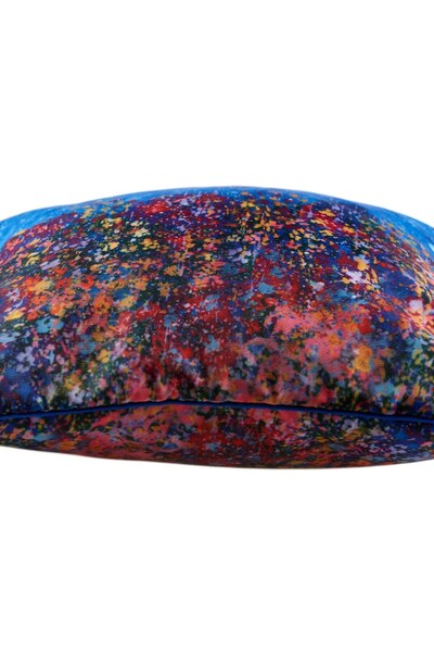 Complicat Rau Perna decorativa , Wild Flowers, poliester, imprimat prin sublimare directa,43x43