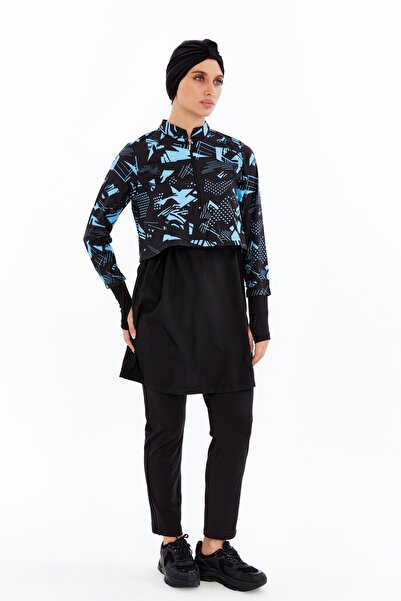 sehatex Hijab Swimsuit Set of 3 Bonnet and Leggings Beach Wear