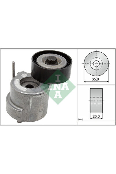 FAG Обтегач ангренажен ремък Fiat Bravo 2/Croma Lancia Delta 3