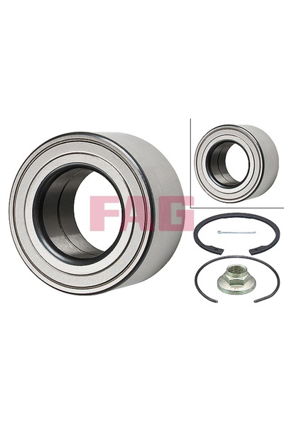 FAG Set Rulment Roata Hyundai Accent 2/Accent 4/Atos Kia Picanto 1/Rio 2 1995...