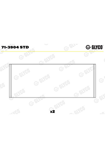 GLYCO Cuzineti Biela Audi A1/A2/A4 B5 Ford Galaxy 1