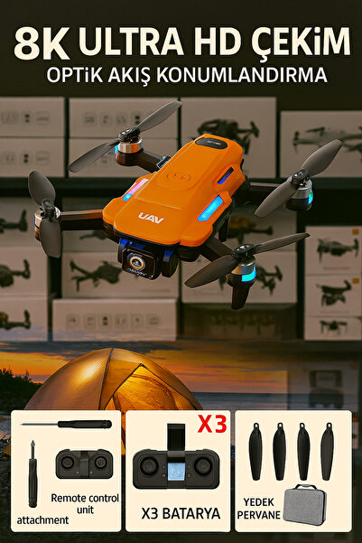 Munico 4K Kameralı QZ-J18 Drone – 90° Ayarlanabilir Lens, El Hareketiyle Fotoğraf/Video, 6 Eksenli Jiroskop