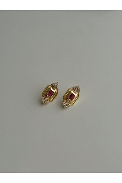 YOUES JEWELRY 316l Çelik 14 K Renk MİX Lüx Çift Renk Gold Silver VIP Seri Premium Kadın Küpe Minimal Küpe