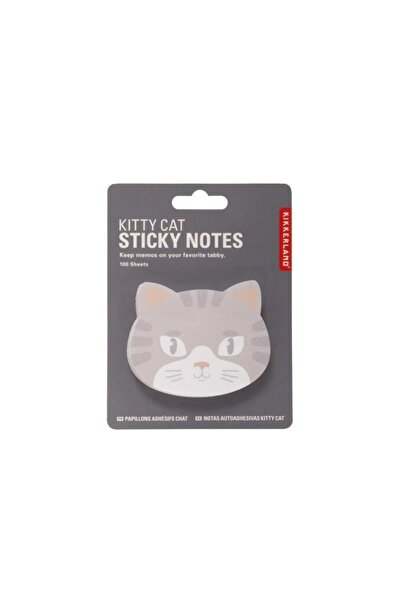 Kikkerland Yapışkanlı Notluk Kedi