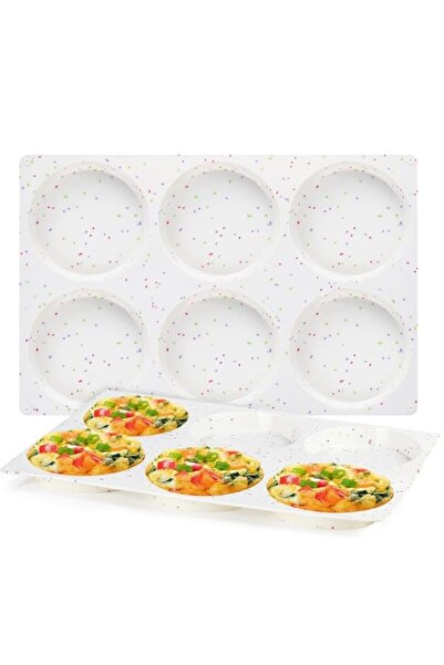 Generic HZYH 2 Pack Muffin Top Pan, Silicone Egg Molds for Breakfast Sandwich...