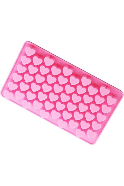 Generic SHOWAY Heart Shape Silicone Molds Ice Cube Candy Mold Chocolate for P...