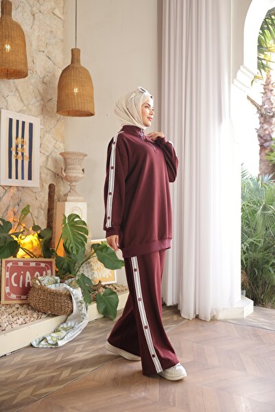 Wovi Women's Bottom and Top Tracksuit Set & Hijab Bottom - Top Set