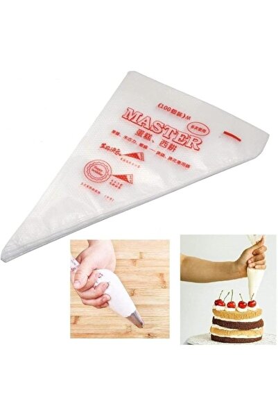 Generic Shinzy 100Pcs Disposable Icing Piping Pastry Bags, Frosting Bag Cake ...