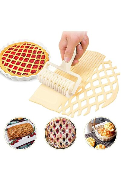 Generic Lattice Roller Cutter, Pie Pizza Cookie Dough Household Baking Pastry...