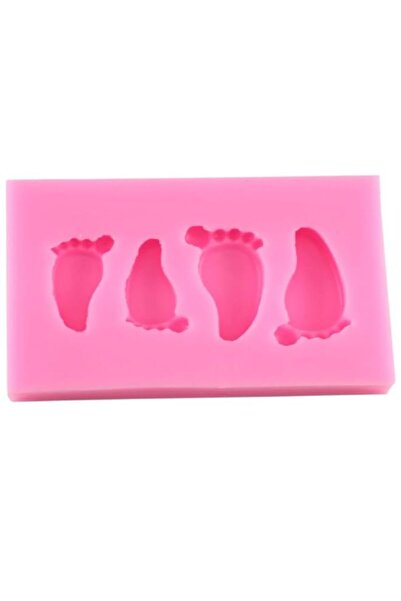 Generic SOLDOUT Cute Baby Foot Silicone Fondant Molds Chocolate Mold Sugar Cr...