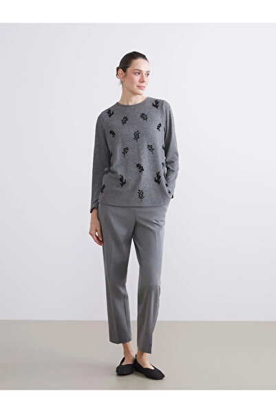 LC Waikiki Γυναικείο T-Shirt με μοτίβο με λαιμόκοψη