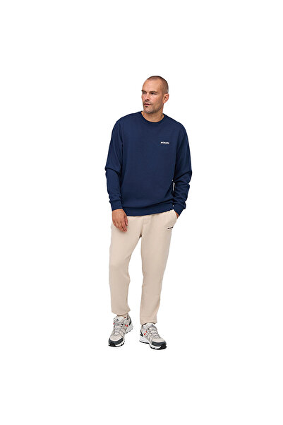 Columbia Csc Gem Crewneck Men's Navy Blue Outdoor Sweatshirt Cs0382-466