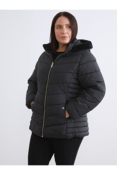 LC Waikiki Sparkling Choices from Shining Store |   Women's Puffer Jacket with Hood