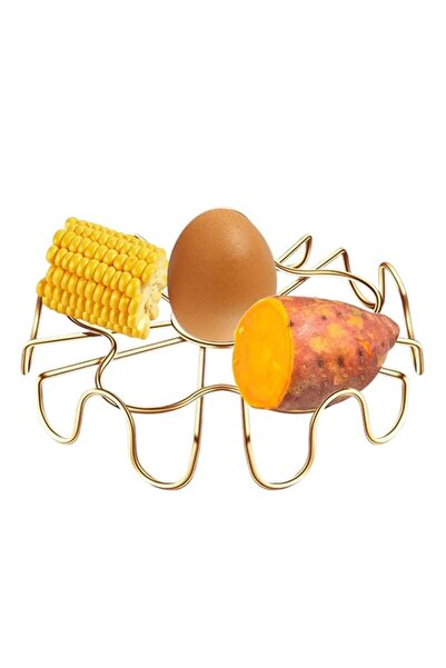 Generic Stainless Steel Steaming Rack for Pressure Cookers and Pots Adjustabl...