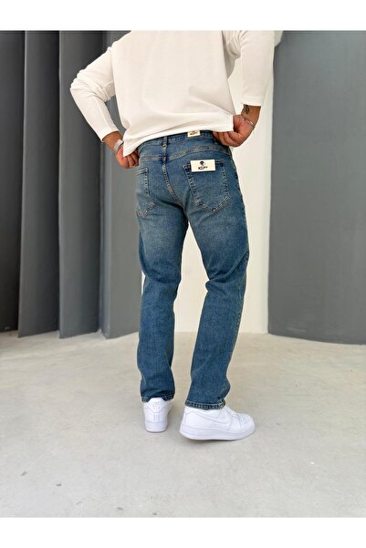 Combineman35 Men's Regular Fit Lycra Jean Pants