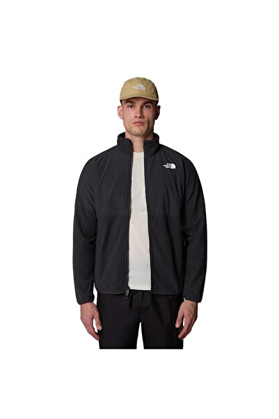 THE NORTH FACE Glacier Heavyweight Full-Zip Erkek Gri Outdoor Polar NF0A89JGU8M1