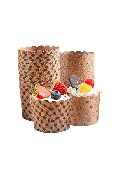 Generic 100PCS Baking Muffin Paper Baking Cups Heavy Duty Cupcake Liners Brow...