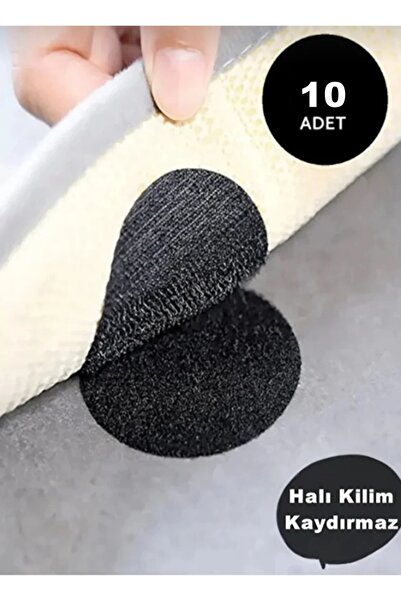 Acarlar Ticaret Pratik 10 Adet Halı Kilim Minder Nevresim Örtü Kaydırmaz Cırt...