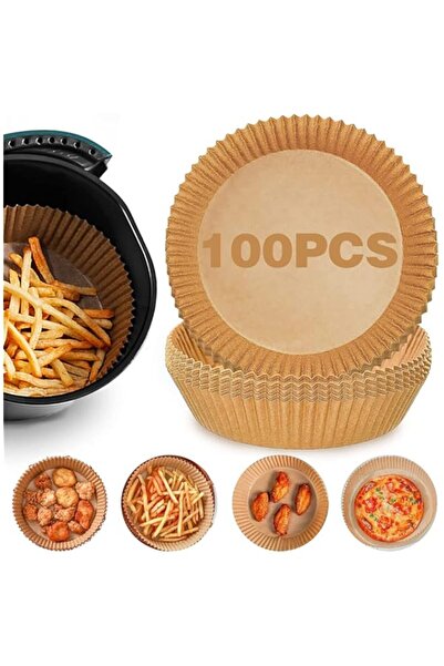 Generic 100 PCS Air Fryer Disposable Paper Liner, Non-stick Disposable Air Fr...