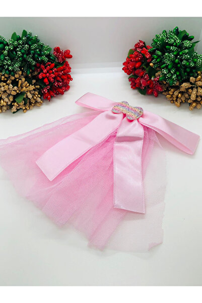 İnDerin Model de fundătură din tul pentru fetiță - Cataramă pentru copii - Cataramă pentru păr